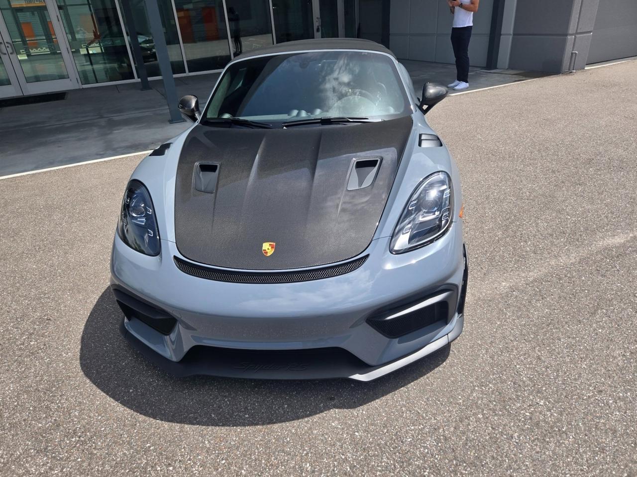 2025 Porsche 718 Spyder RS Weissach Ceramics Front Lift Only 400 Miles Scottsdale AZ