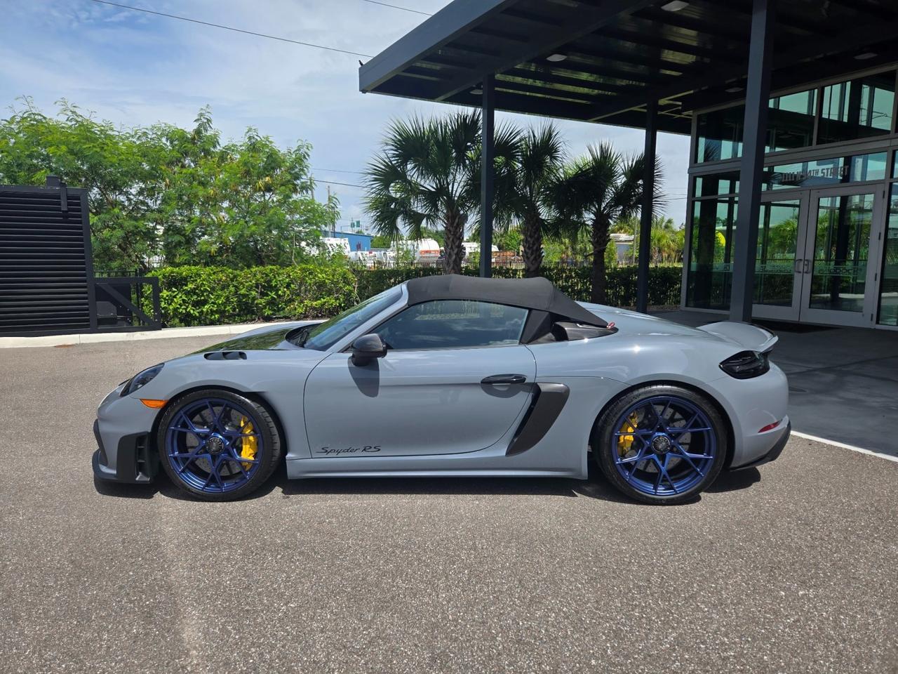2025 Porsche 718 Spyder RS Weissach Ceramics Front Lift Only 400 Miles Scottsdale AZ