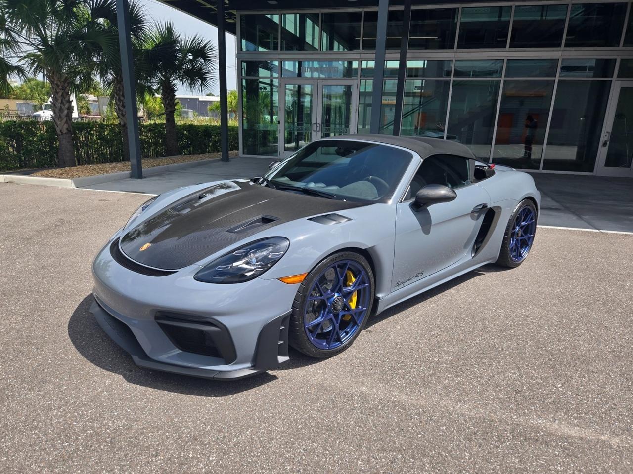 2025 Porsche 718 Spyder RS Weissach Ceramics Front Lift Only 400 Miles Scottsdale AZ