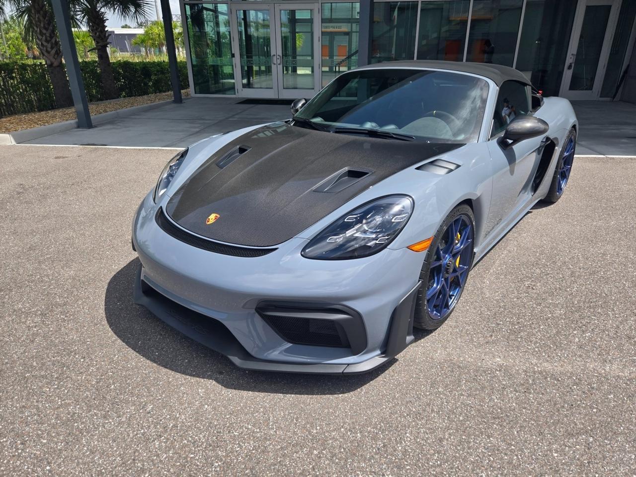 2025 Porsche 718 Spyder RS Weissach Ceramics Front Lift Only 400 Miles Scottsdale AZ