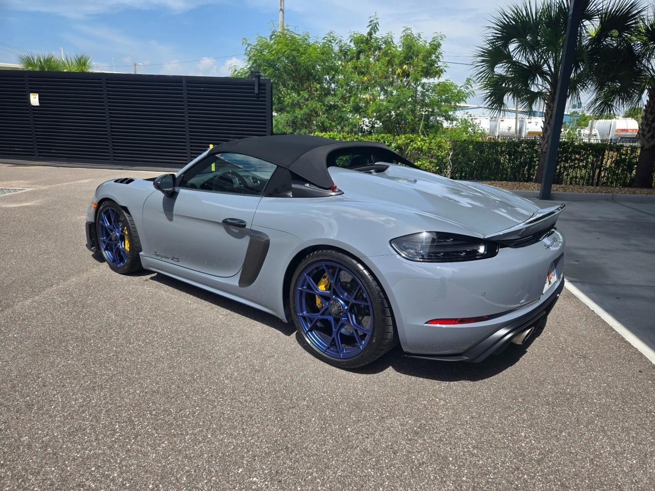 2025 Porsche 718 Spyder RS Weissach Ceramics Front Lift Only 400 Miles Scottsdale AZ