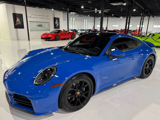 2025 Porsche 911 Carrera 992.2 FACELIFT!! Lugano Blue paint, Sport Chrono, PASM, sport exhaust, 360 cam & MUCH MORE!! Fort Lauderdale FL