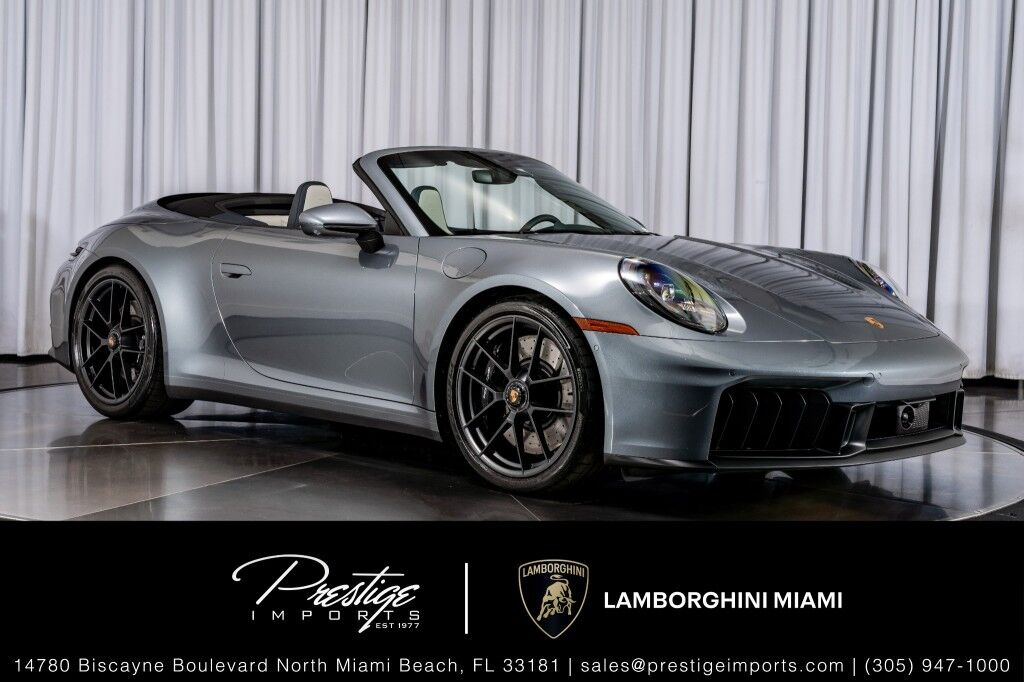 2025 Porsche 911 Carrera GTS Cabriolet