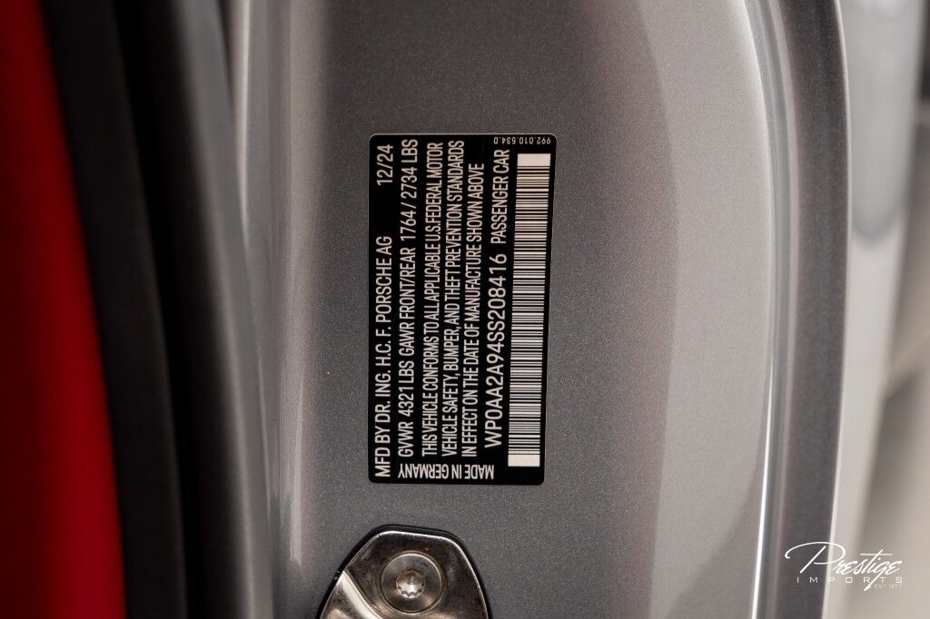 2025 Porsche 911 Carrera North Miami Beach FL