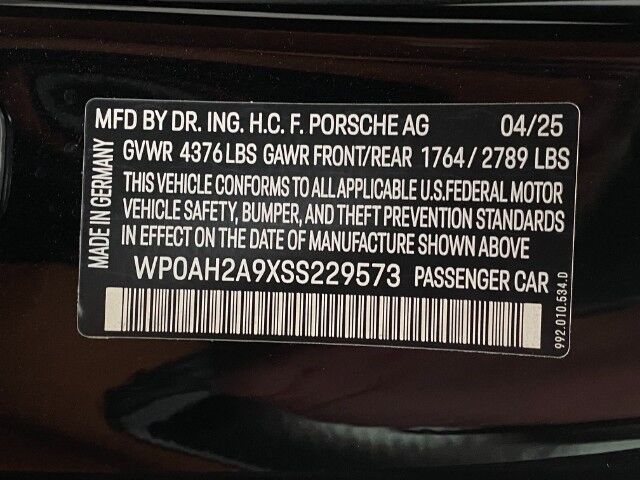 2025 Porsche 911 Carrera S Appleton WI