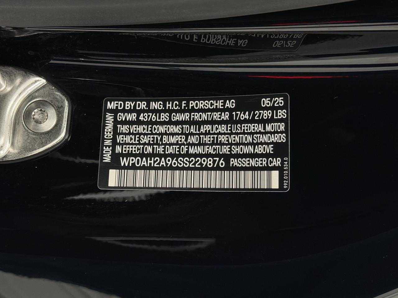 2025 Porsche 911 Carrera S Newark DE