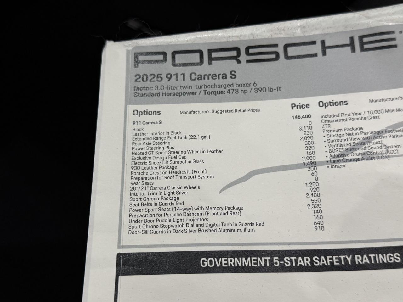 2025 Porsche 911 Carrera S Newark DE