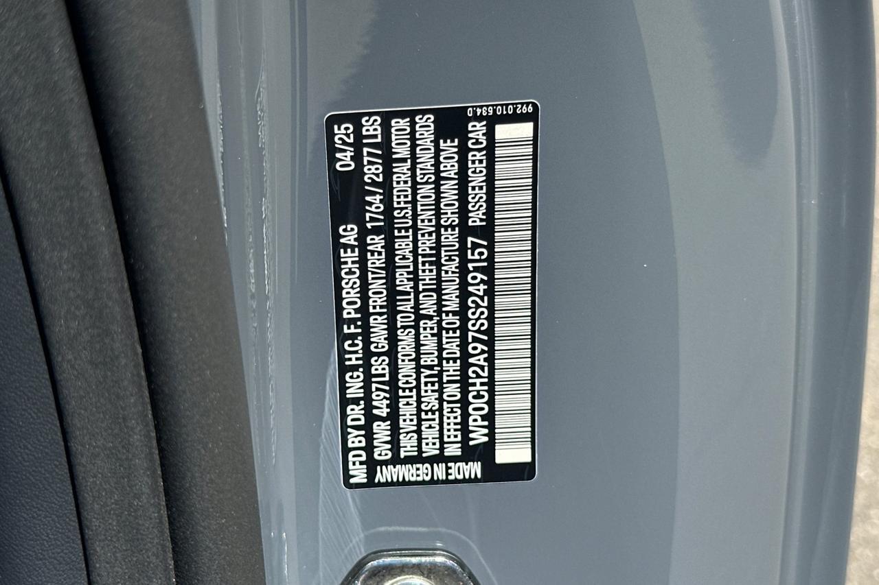 2025 Porsche 911 Carrera S San Luis Obispo CA