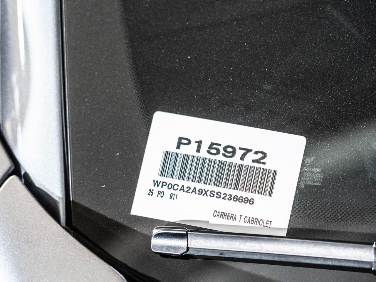 2025 Porsche 911 Carrera T Cabriolet Pompano Beach FL