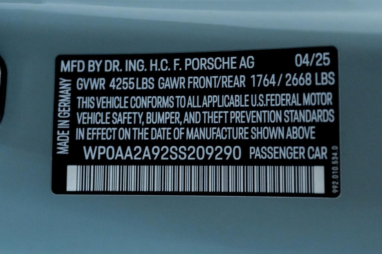 2025 Porsche 911 Carrera T Marietta GA