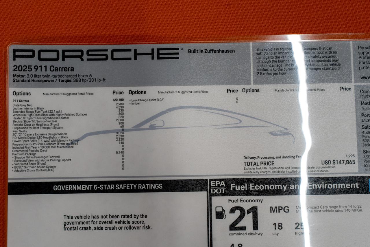 2025 Porsche 911 Carrera San Clemente CA