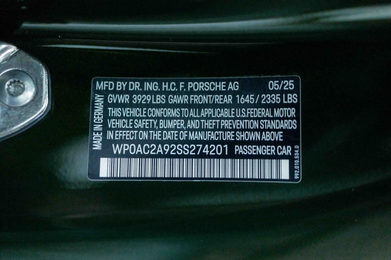 2025 Porsche 911 GT3 Marietta GA