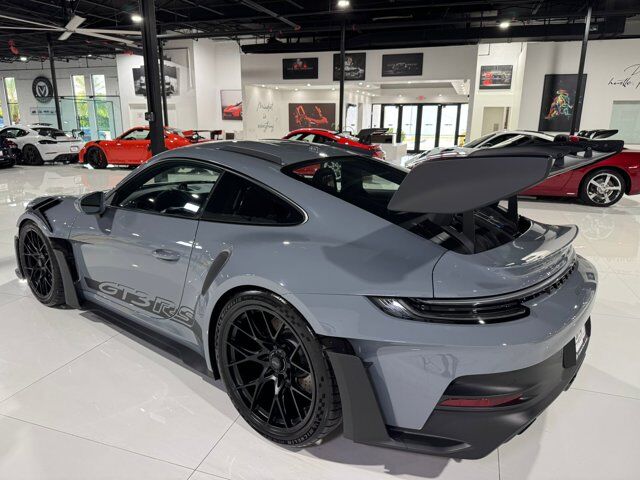 2025 Porsche 911 GT3 RS DELIVERY MILES! Arctic Grey paint, axle lift, Exclusive Design tails, Bose audio AND MORE!! Fort Lauderdale FL