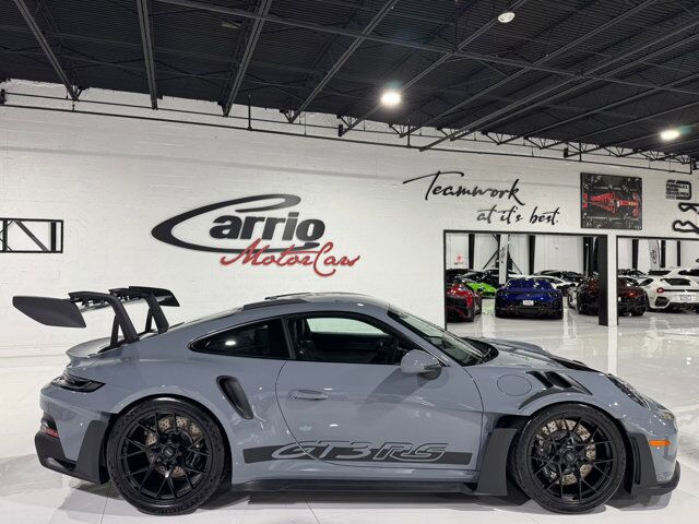 2025 Porsche 911 GT3 RS DELIVERY MILES! Arctic Grey paint, axle lift, Exclusive Design tails, Bose audio AND MORE!! Fort Lauderdale FL