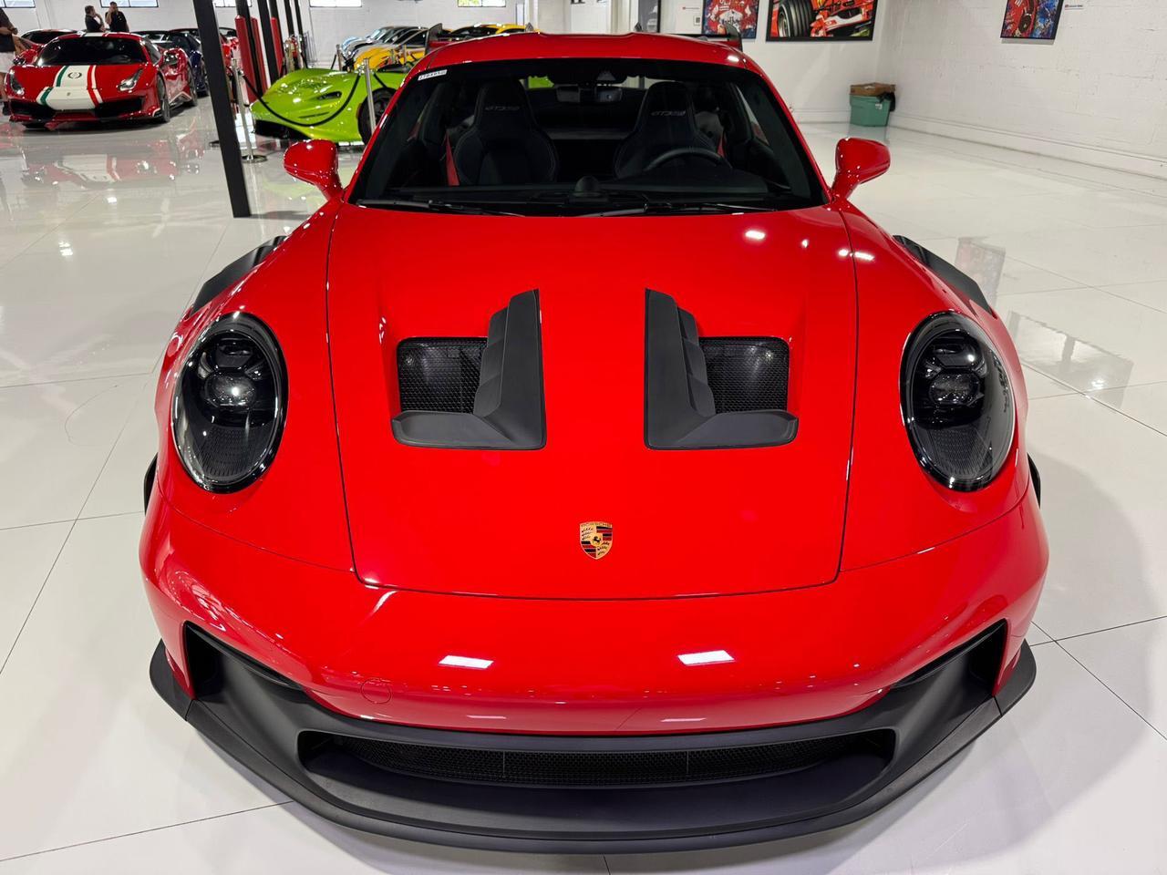 2025 Porsche 911 GT3 RS Guards Red paint, comfort seats, Bose audio system, interior carbon trim AND MUCH MORE!! Fort Lauderdale FL