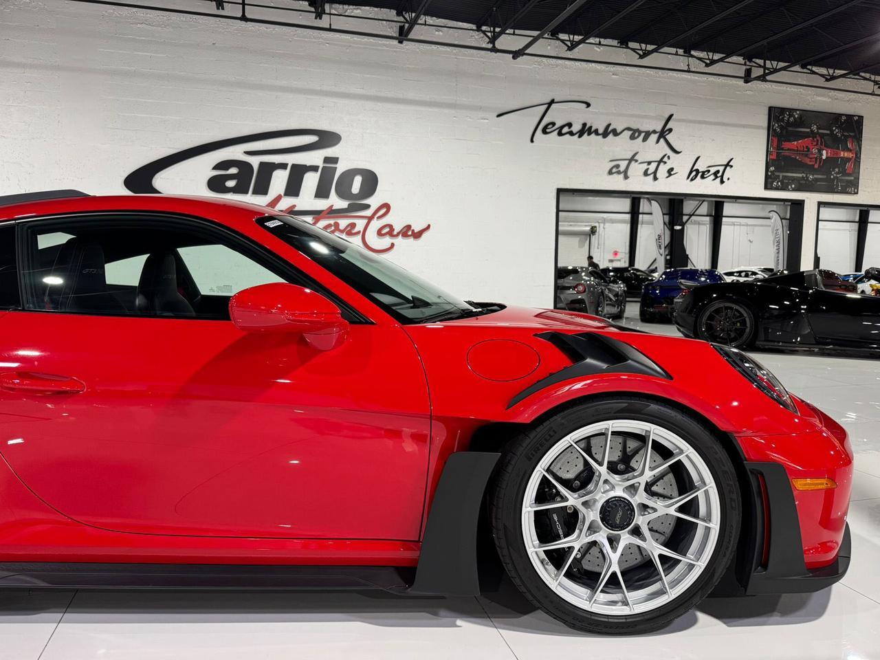 2025 Porsche 911 GT3 RS Guards Red paint, comfort seats, Bose audio system, interior carbon trim AND MUCH MORE!! Fort Lauderdale FL