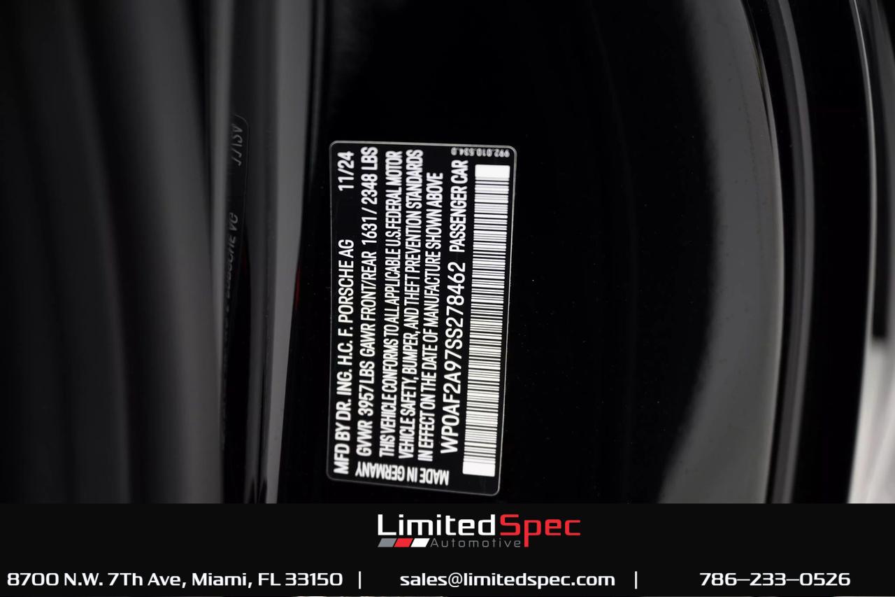 2025 Porsche 911 GT3 RS Miami FL