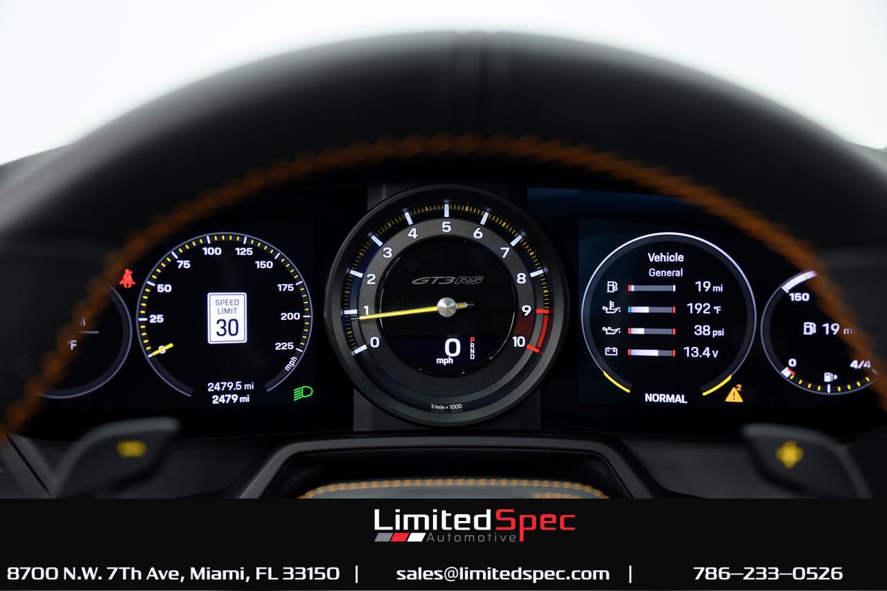 2025 Porsche 911 GT3 RS Weissach Package Miami FL