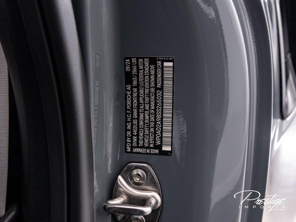 2025 Porsche 911 Turbo Coupe North Miami Beach FL