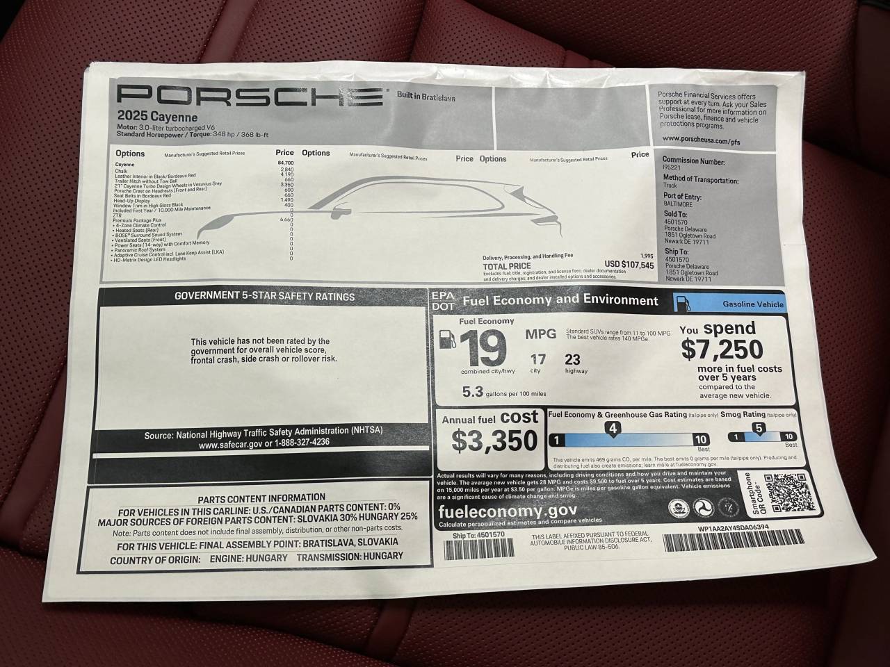 2025 Porsche Cayenne Newark DE