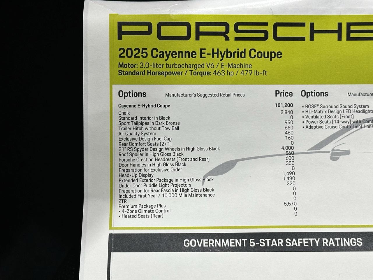 2025 Porsche Cayenne E-Hybrid Newark DE