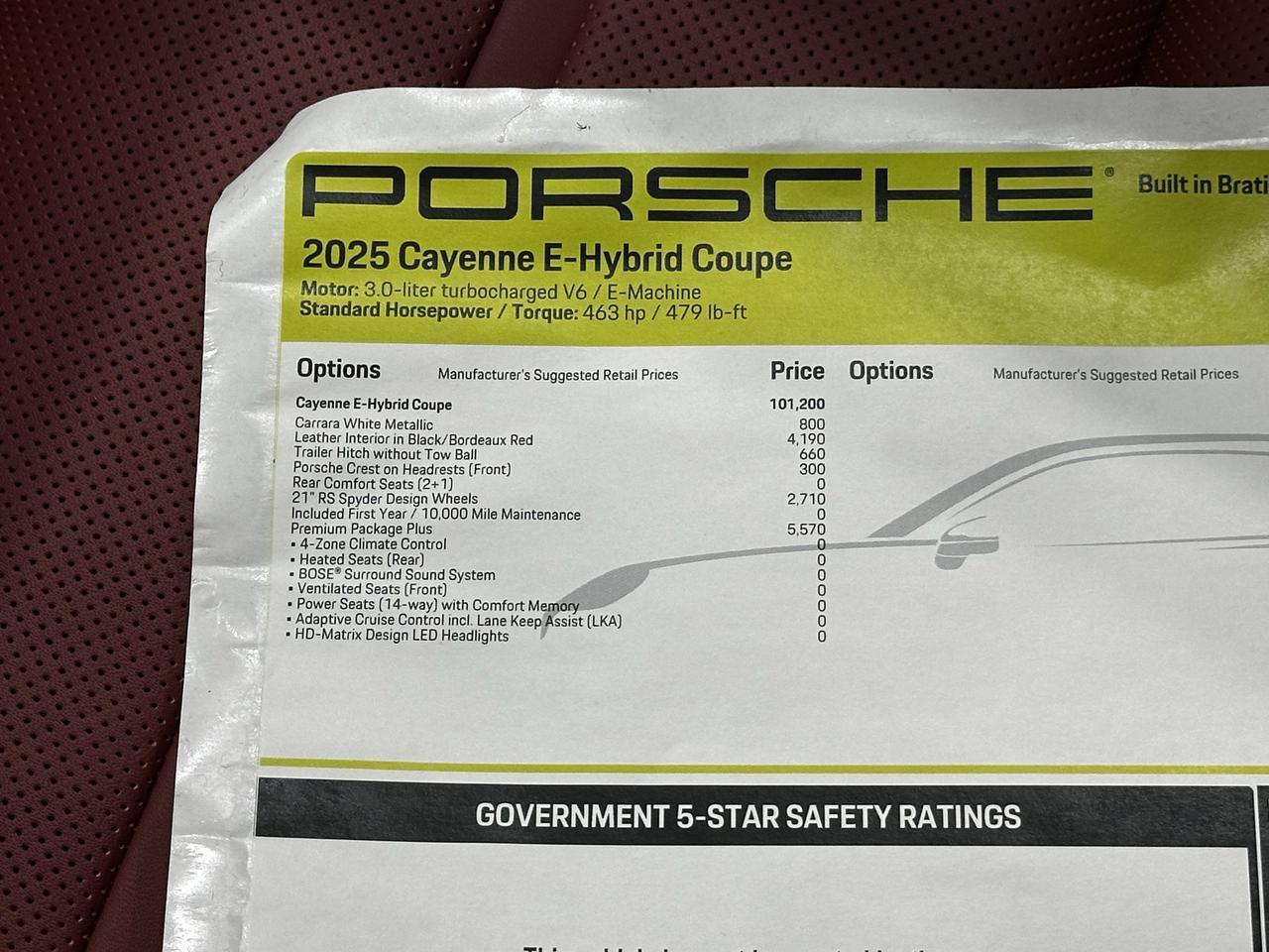2025 Porsche Cayenne Coup E-Hybrid - Photo 57