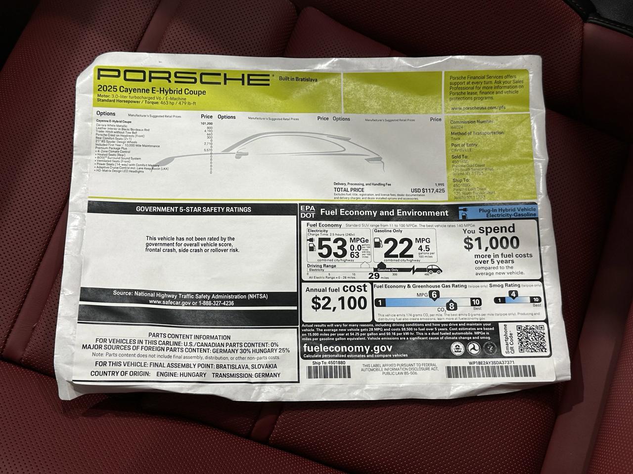 2025 Porsche Cayenne E-Hybrid Newark DE