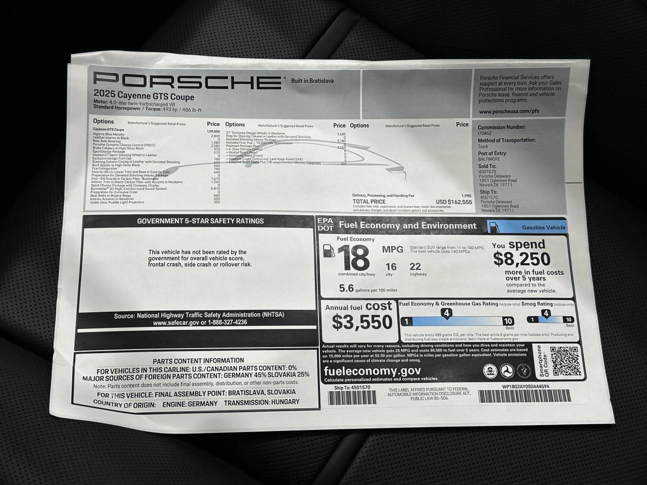 2025 Porsche Cayenne GTS Newark DE