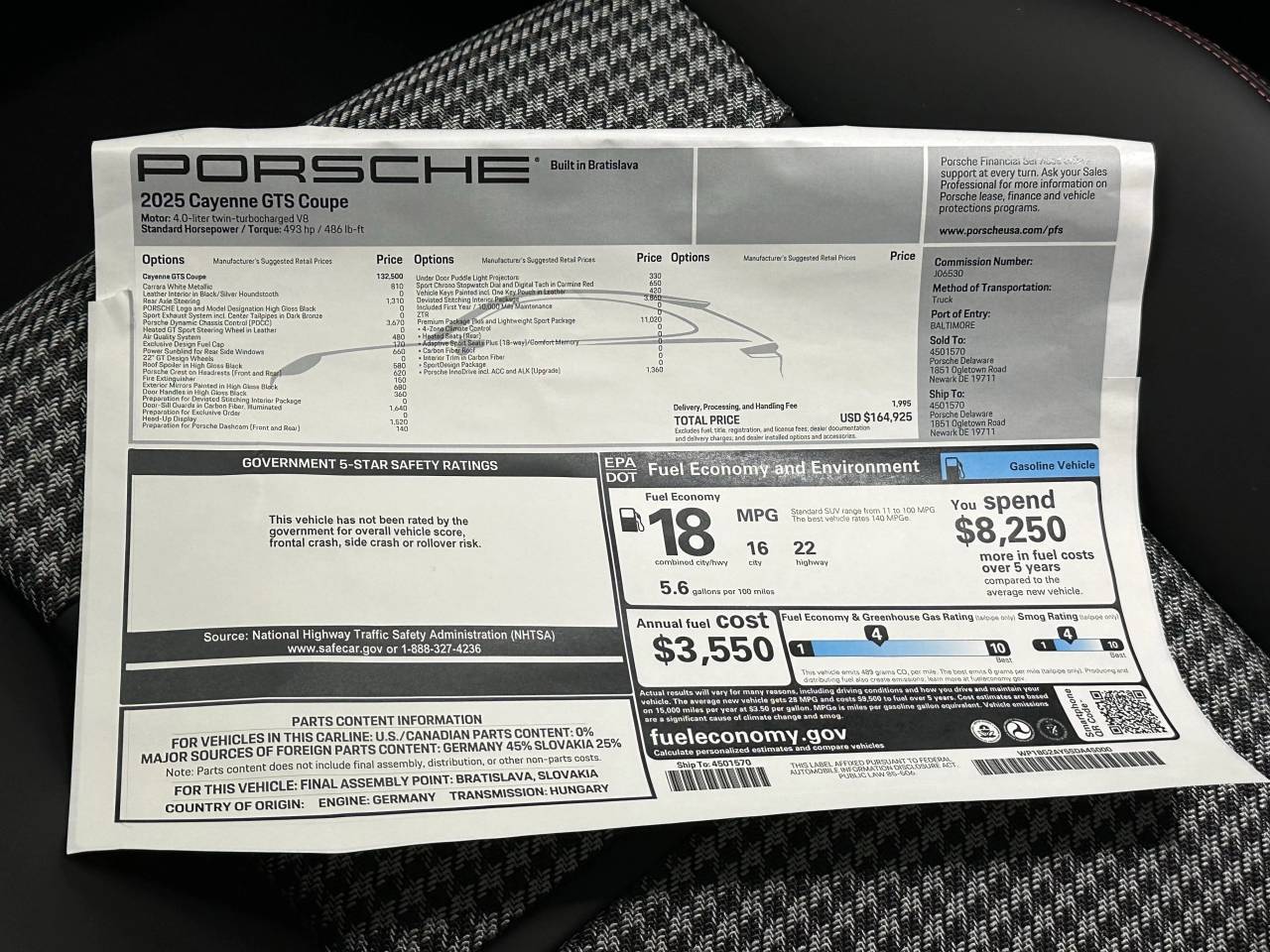 2025 Porsche Cayenne GTS Newark DE
