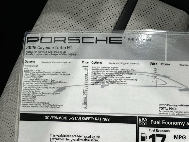 2025 Porsche Cayenne Turbo Gt Newark DE
