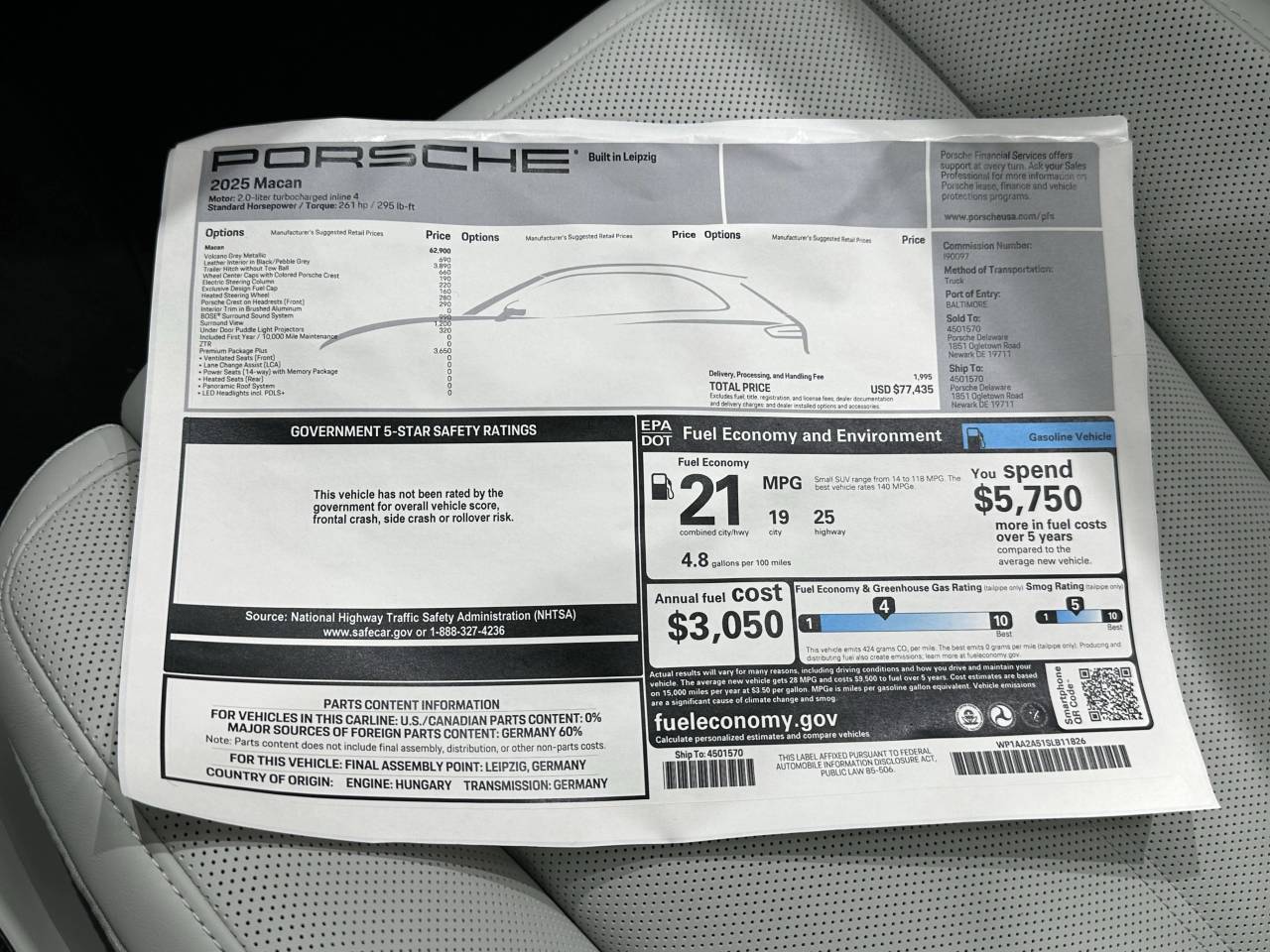 2025 Porsche Macan Newark DE