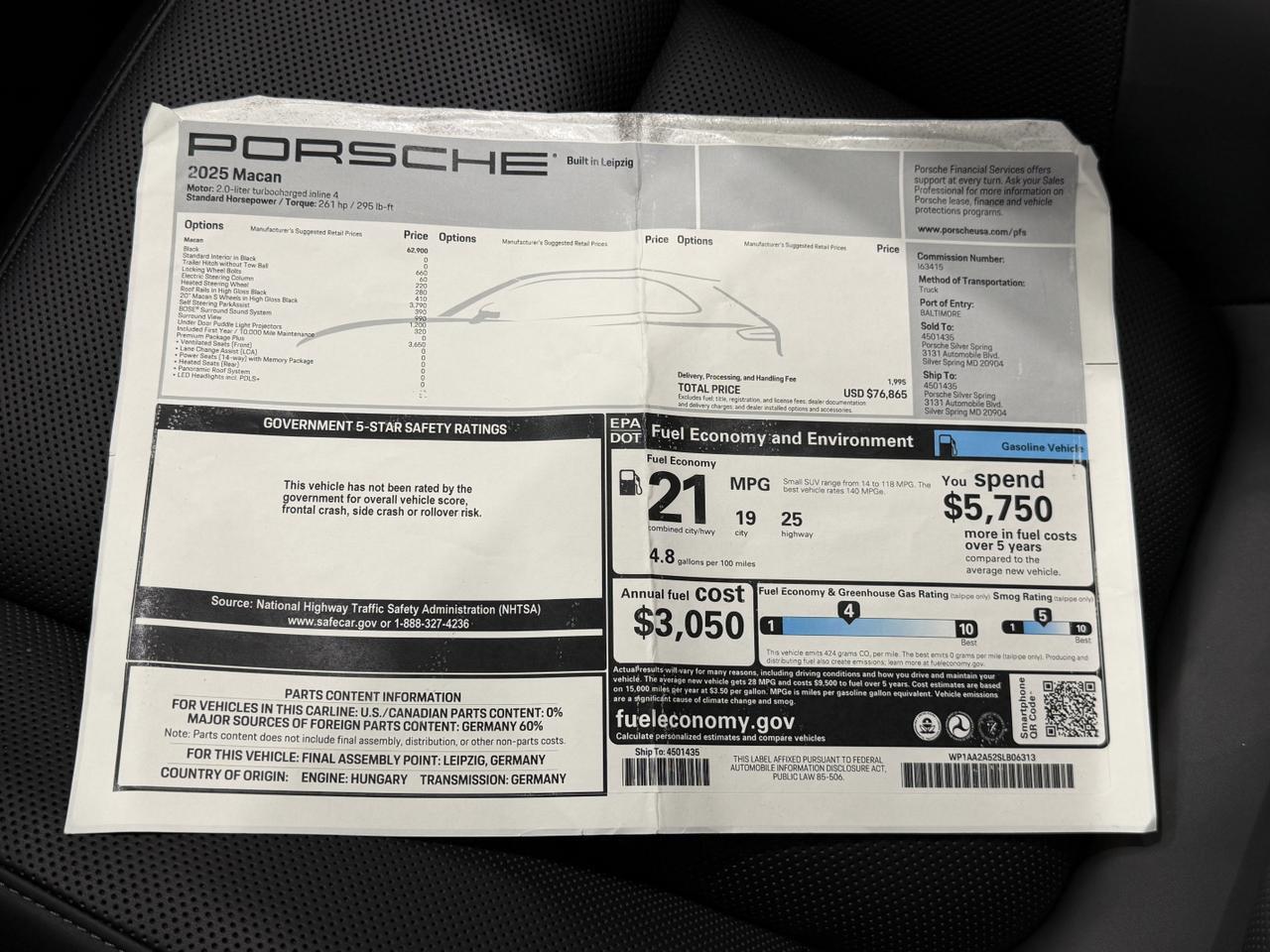 2025 Porsche Macan Newark DE