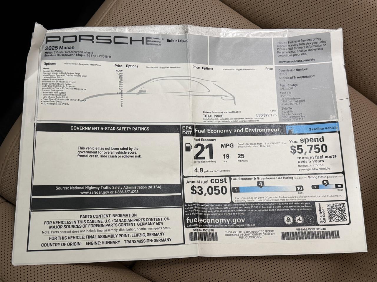 2025 Porsche Macan Newark DE