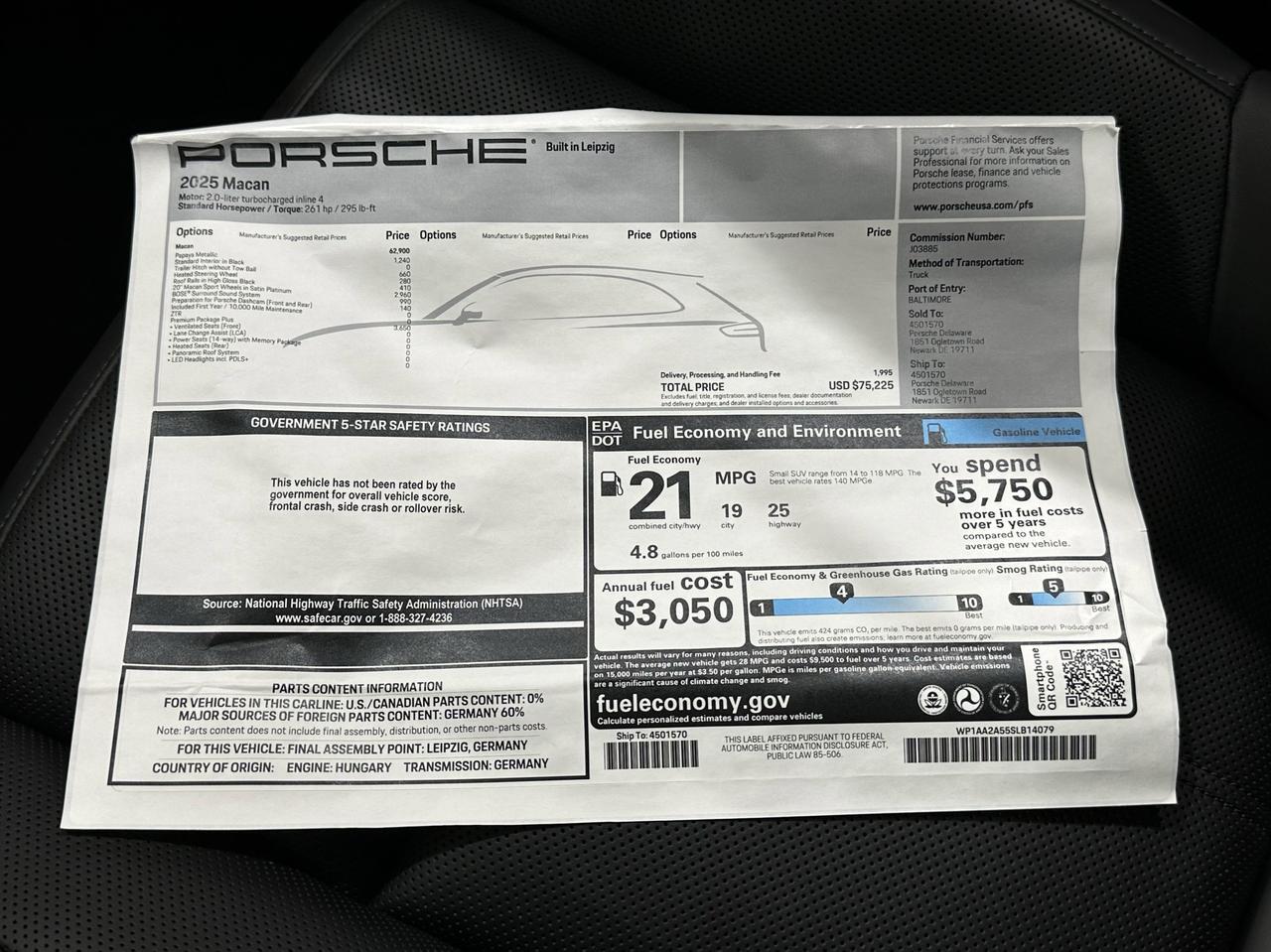 2025 Porsche Macan Newark DE