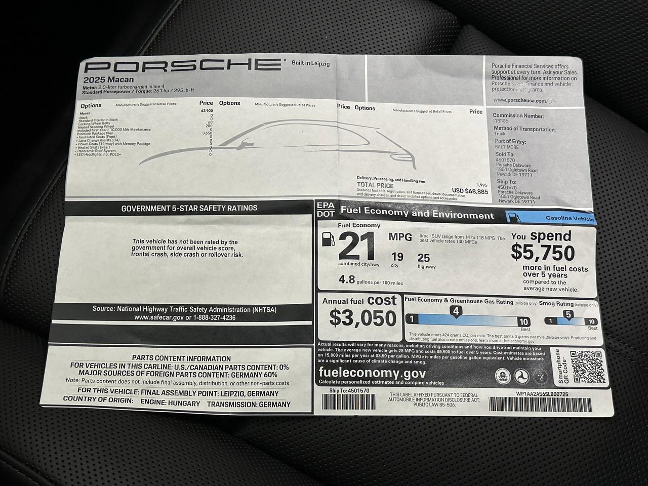 2025 Porsche Macan Newark DE