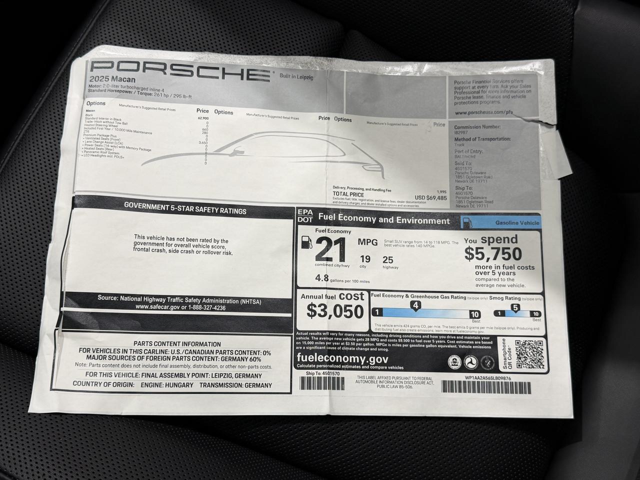 2025 Porsche Macan Newark DE