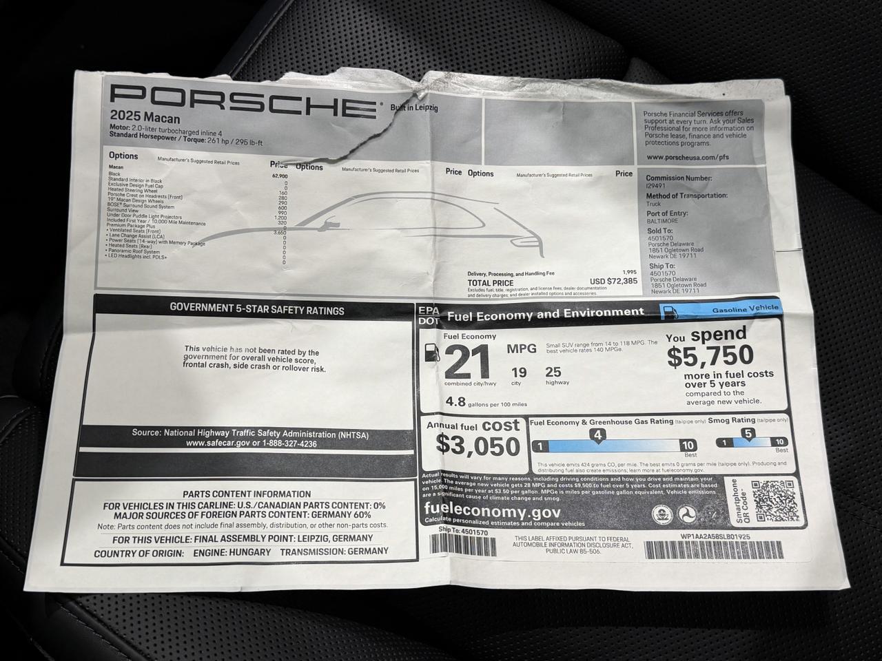 2025 Porsche Macan Newark DE