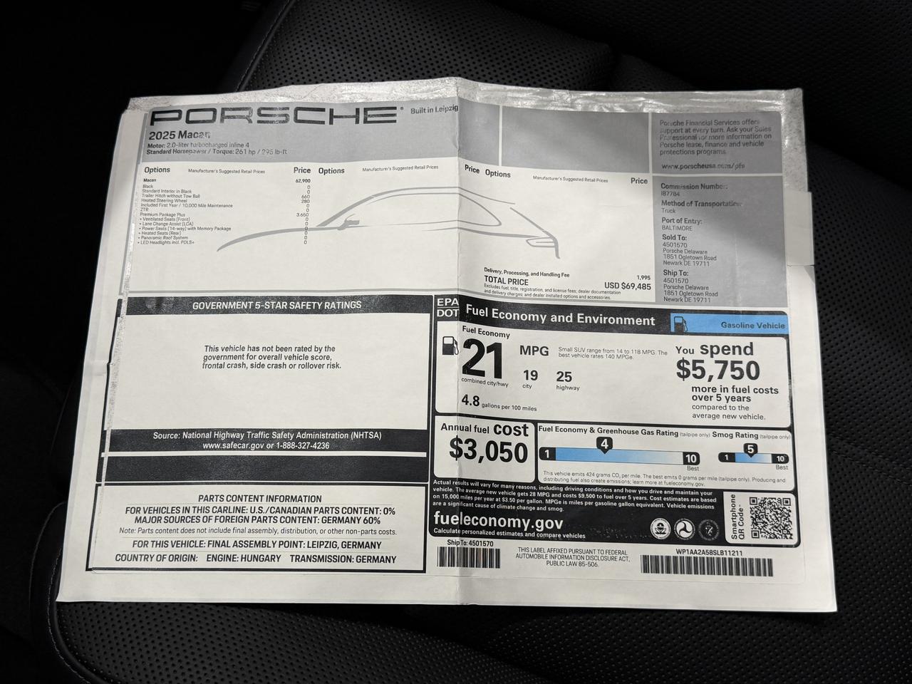 2025 Porsche Macan Newark DE