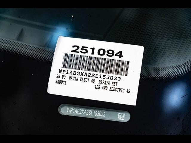 2025 Porsche Macan 4S Electric Pompano Beach FL