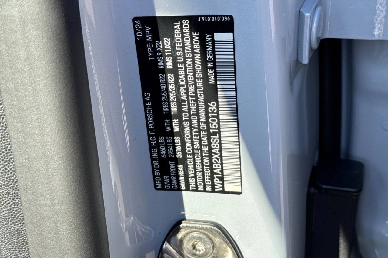 2025 Porsche Macan 4S Electric San Luis Obispo CA