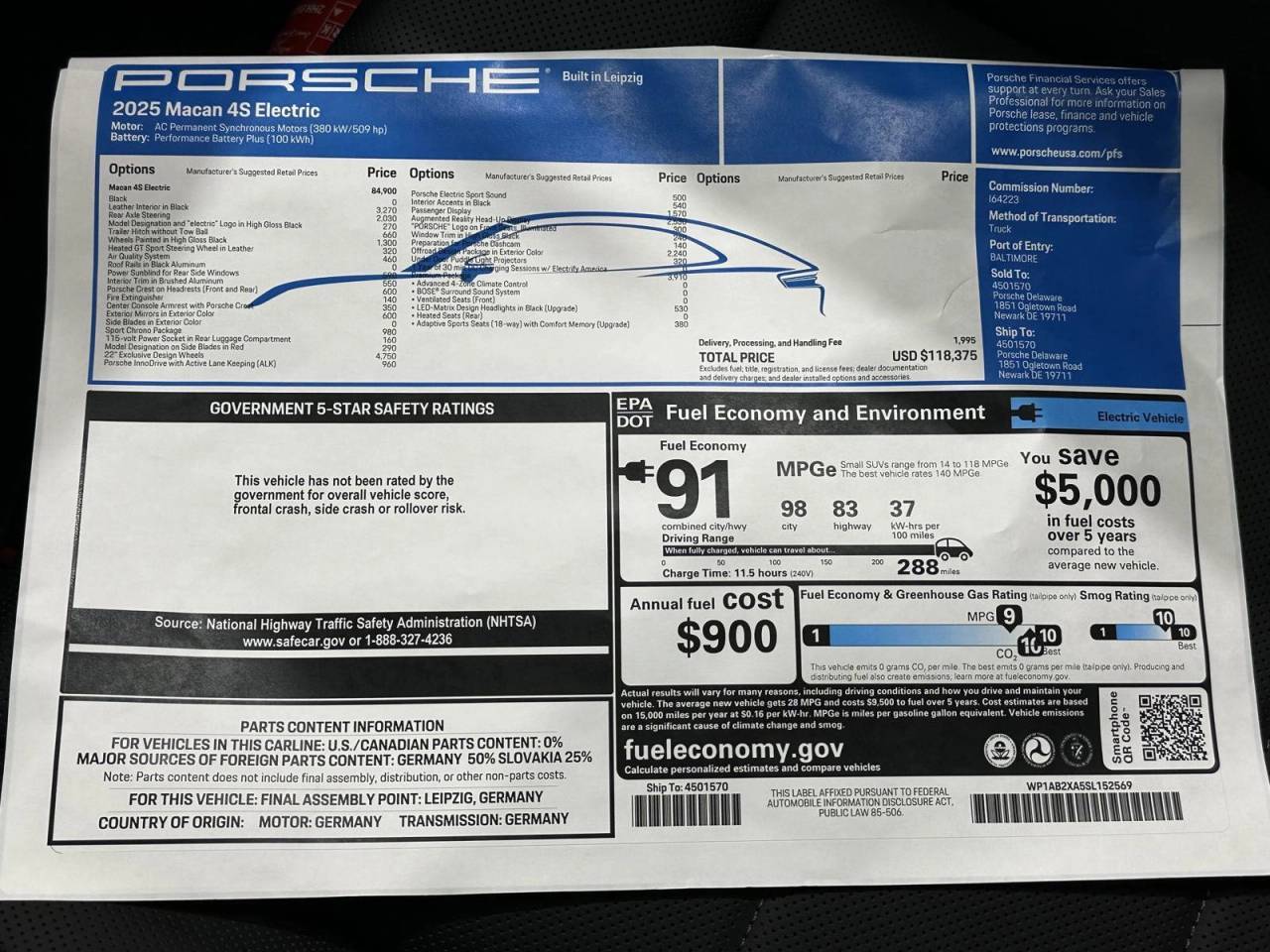 2025 Porsche Macan 4S Newark DE