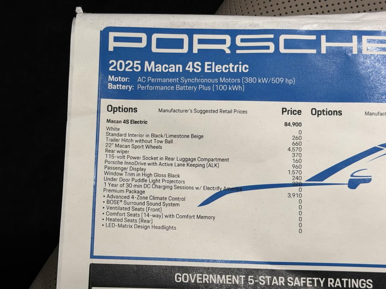 2025 Porsche Macan Electric 4S Newark DE