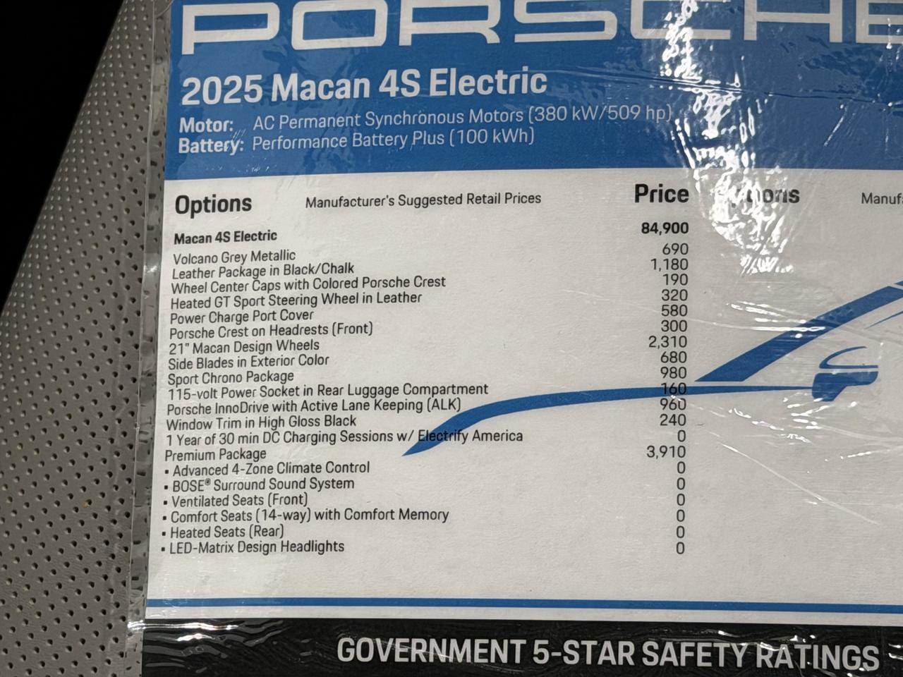 2025 Porsche Macan Electric 4S Newark DE