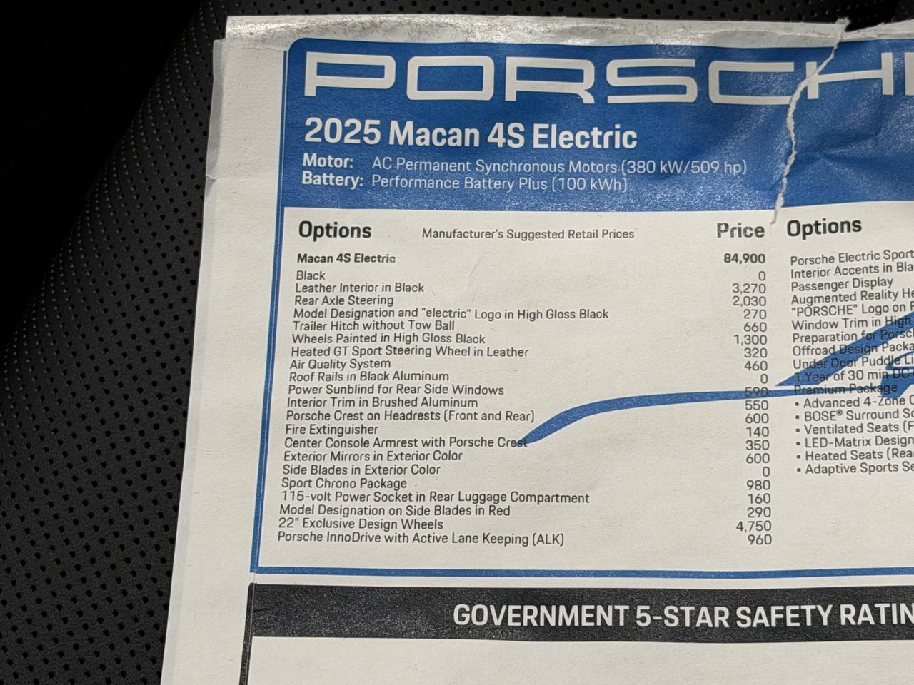 2025 Porsche Macan Electric 4S Newark DE