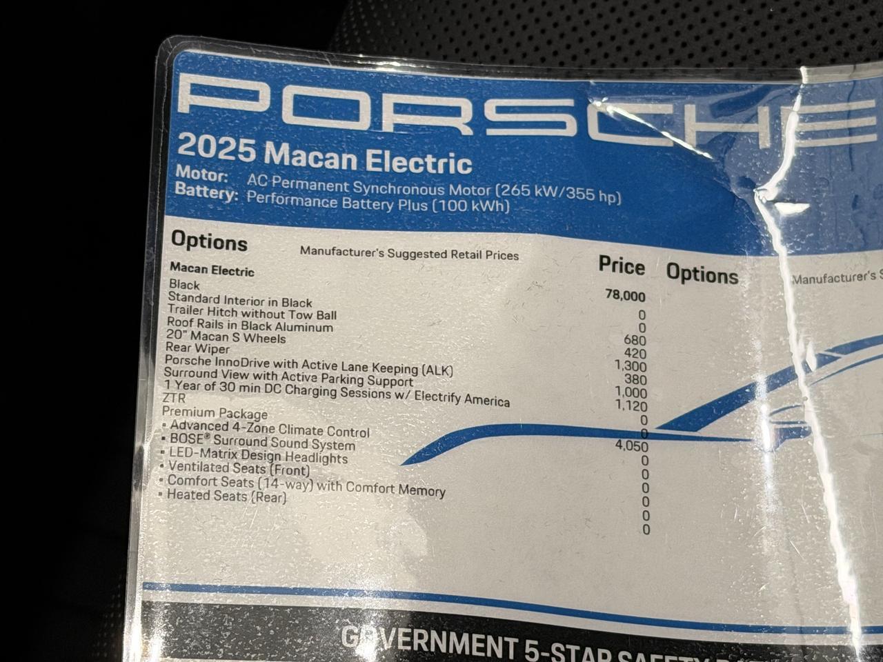2025 Porsche Macan Electric Newark DE