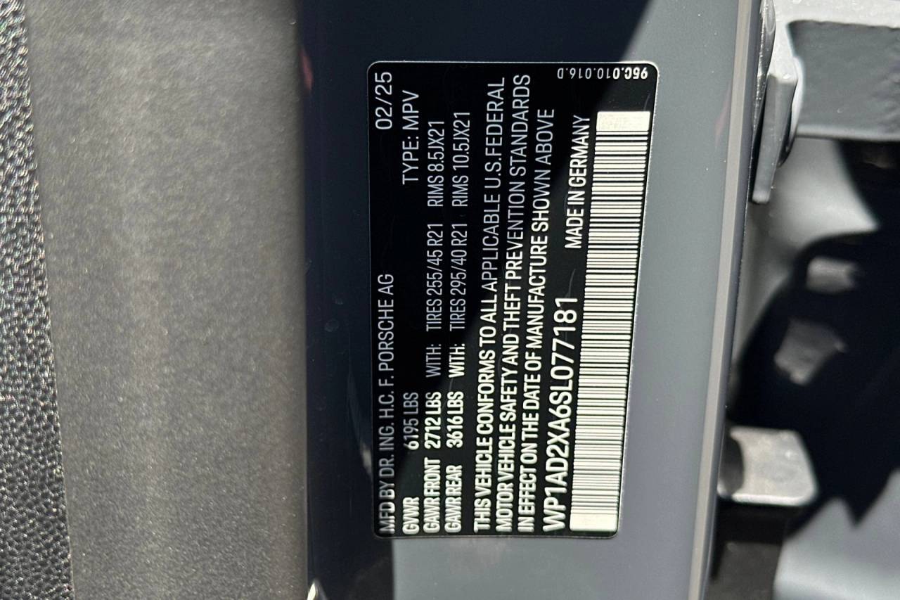 2025 Porsche Macan Electric San Luis Obispo CA