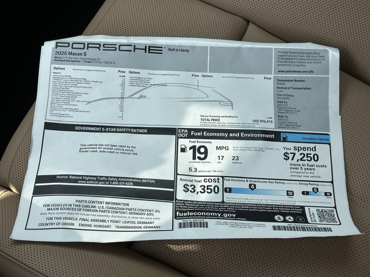 2025 Porsche Macan S Newark DE