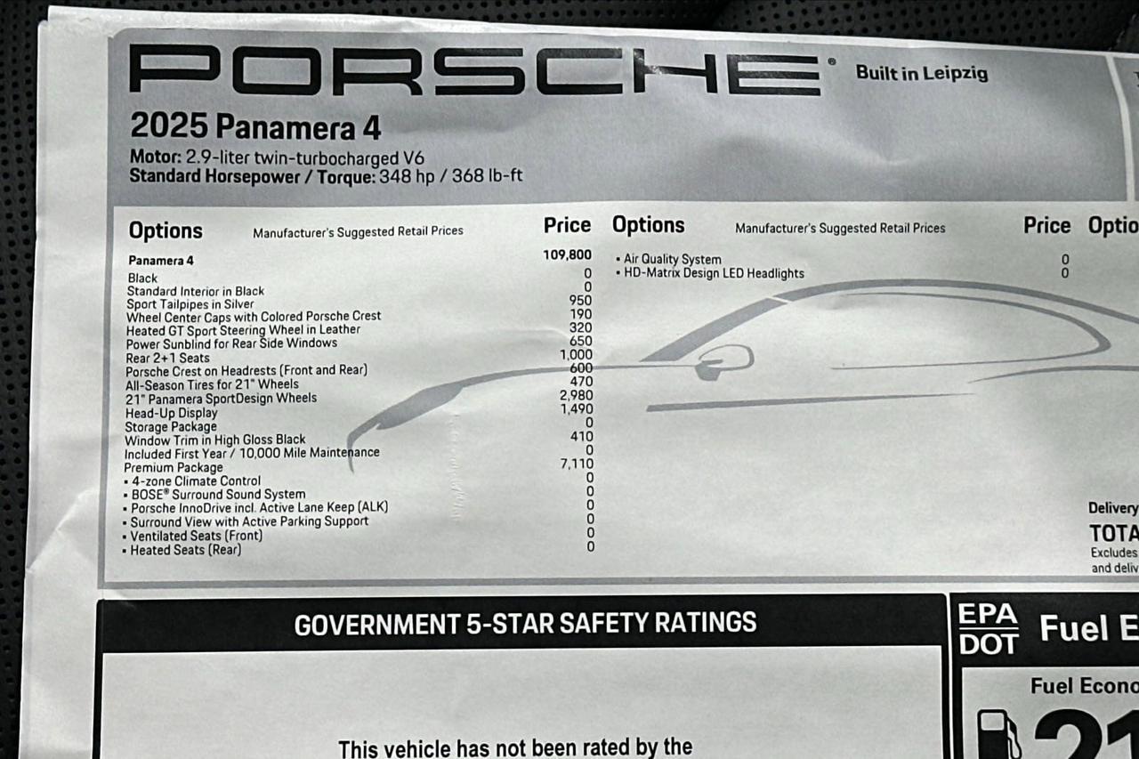 2025 Porsche Panamera 4 Newark DE
