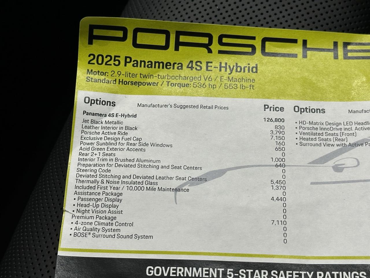 2025 Porsche Panamera 4S E-Hybrid Newark DE