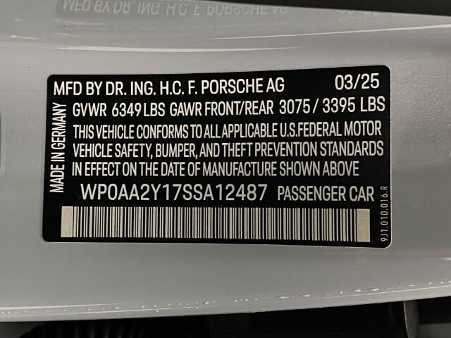 2025 Porsche TAYCAN Appleton WI